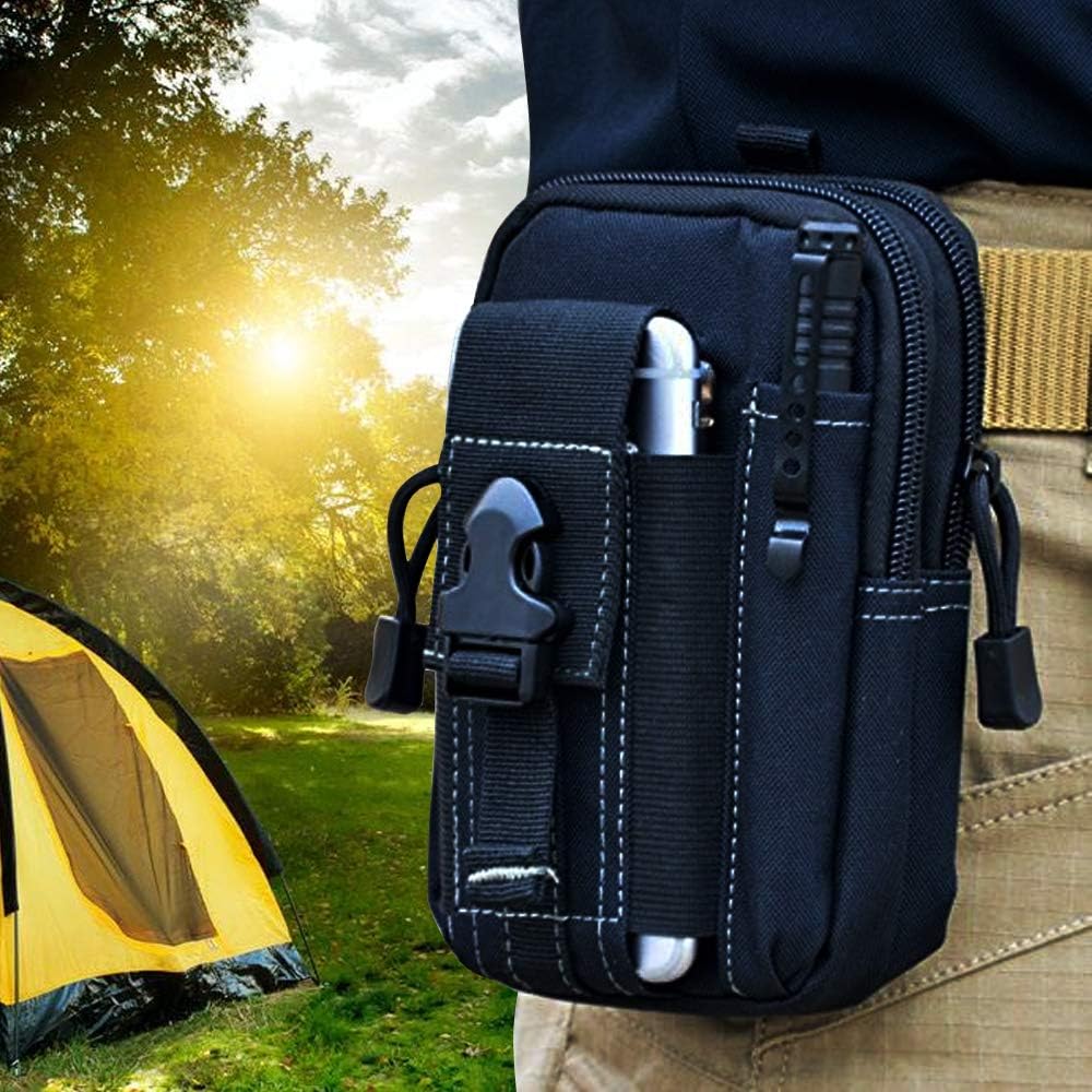 Tactical Molle Belt Pouch Mili - Phone Accessories Men review and price