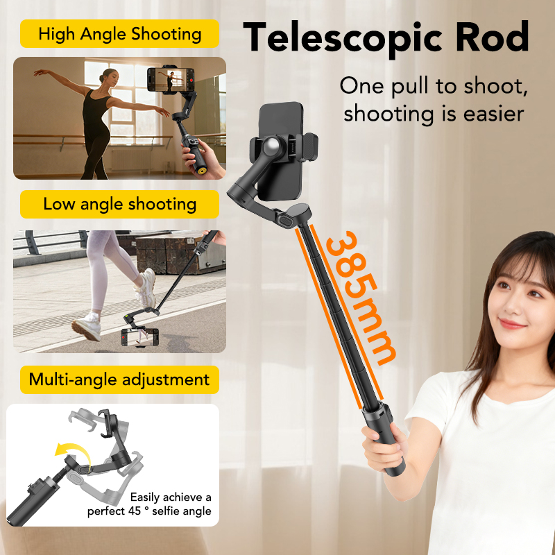AOCHUAN Smart X3 360° Pan Rota - Selfie Stick Tripod review and price