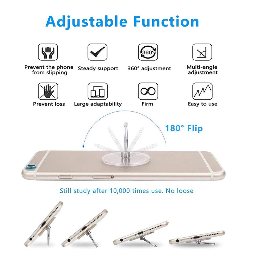 Transparent Cell Phone Ring Ho - Pop Socket Grip review and price