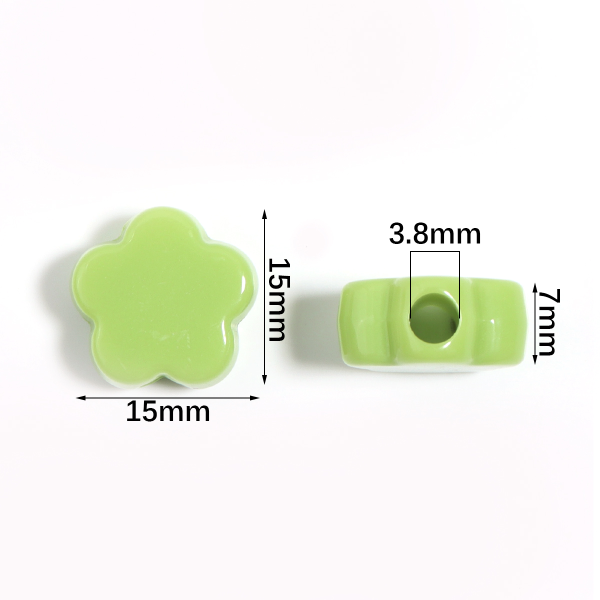 30Pcs/bag 15mm Acrylic Solid C - Phone Accessories And Electronics review and price