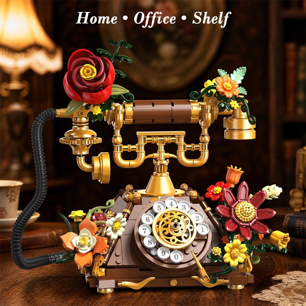 INSOON Flowers Retro Telephone - Retro Handset Phone review and price