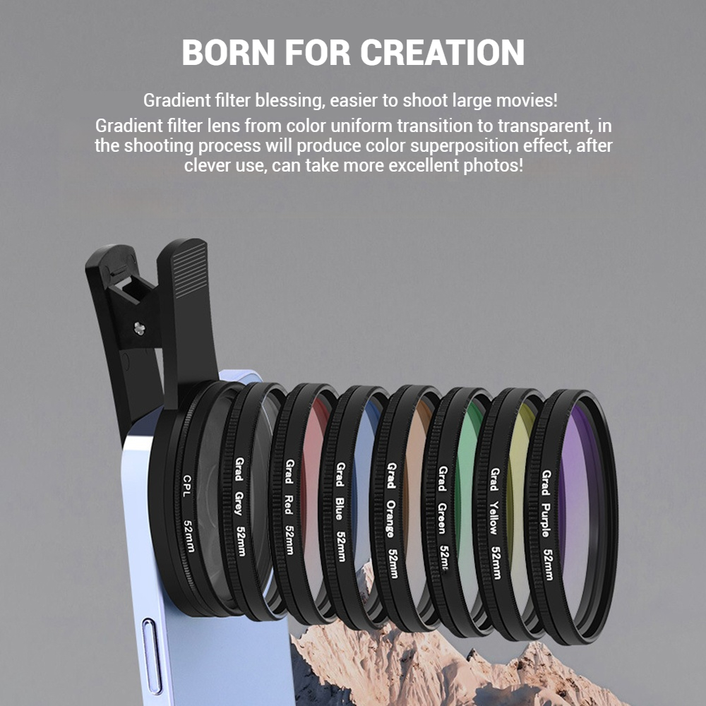 52MM Mobile Phone Lens Univers - Phone Accessories And Electronics review and price