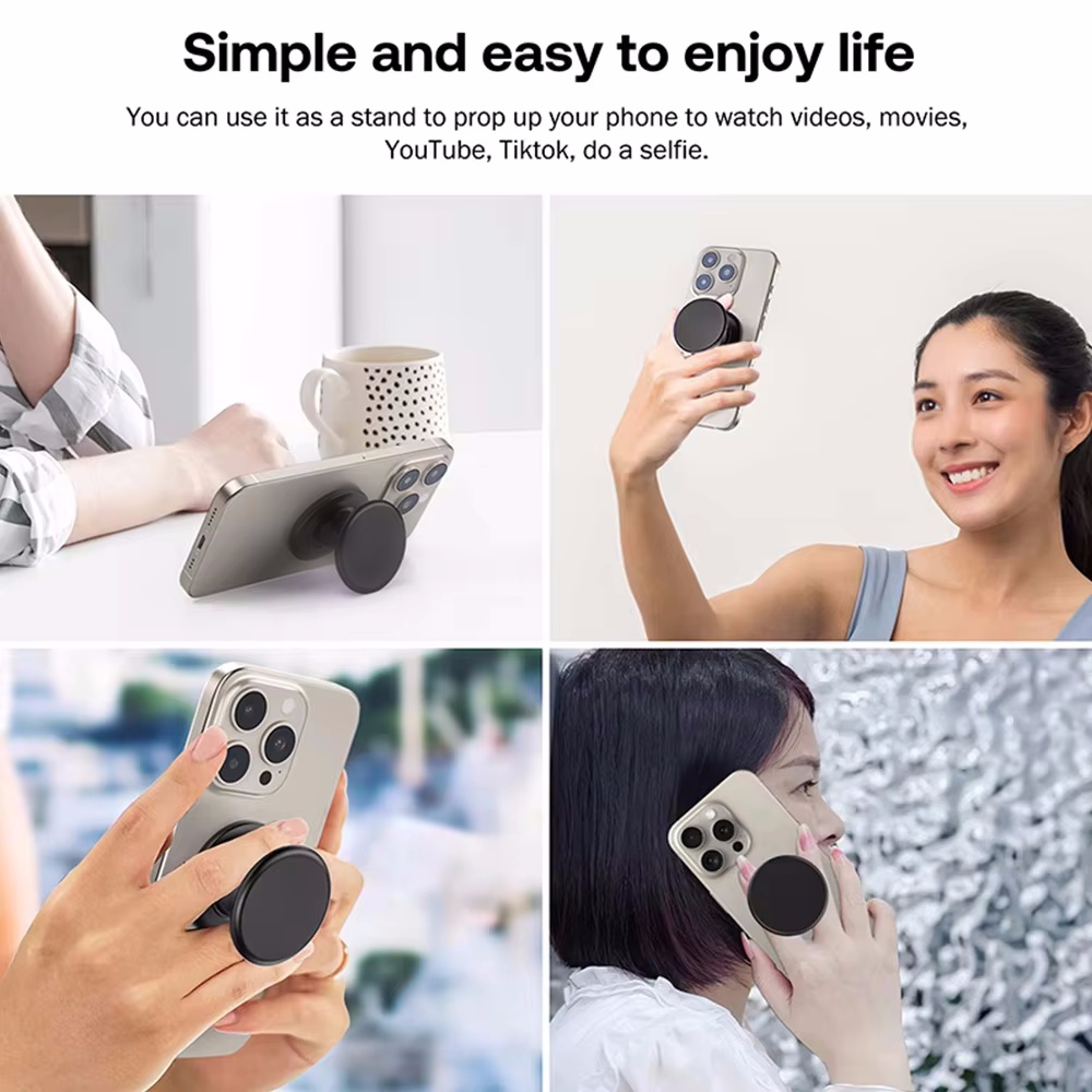 Magnetic Folding Mobile Phone  - Pop Socket Grip review and price