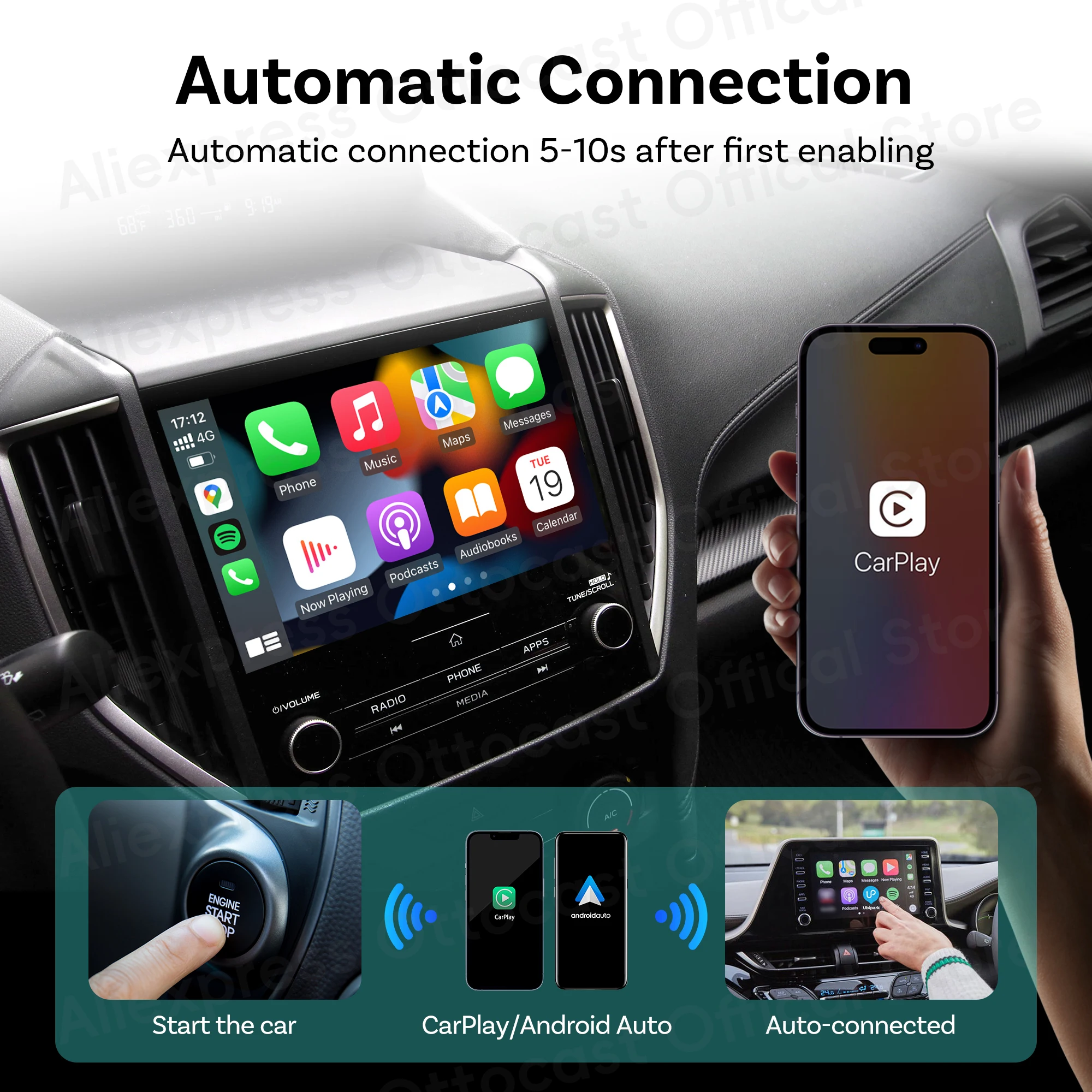 2026 New OTTOCAST MINI Wireles - Phone Accessories And Electronics review and price