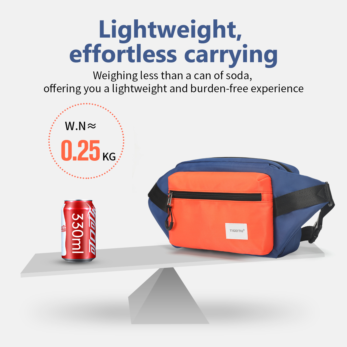 Tigernu  Chest Bag For Men 7.9 - Phone Accessories Men review and price