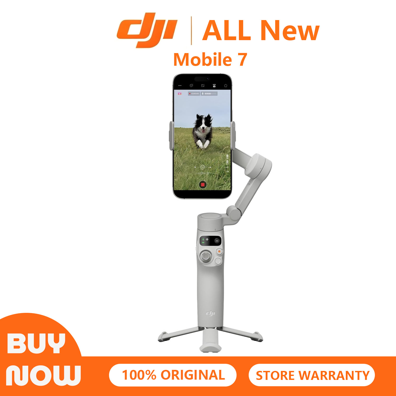 DJI Osmo Mobile 7 Gimbal Stabi - Selfie Stick Tripod review and price