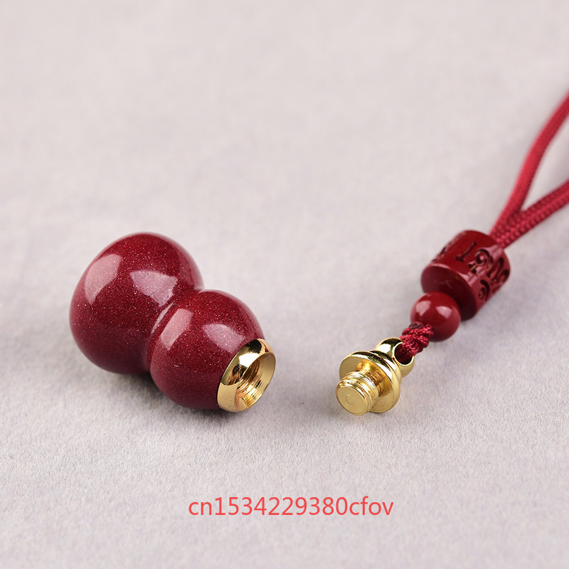 Luxury Red Cinnabar The Gourd  - Phone Accessories Red review and price