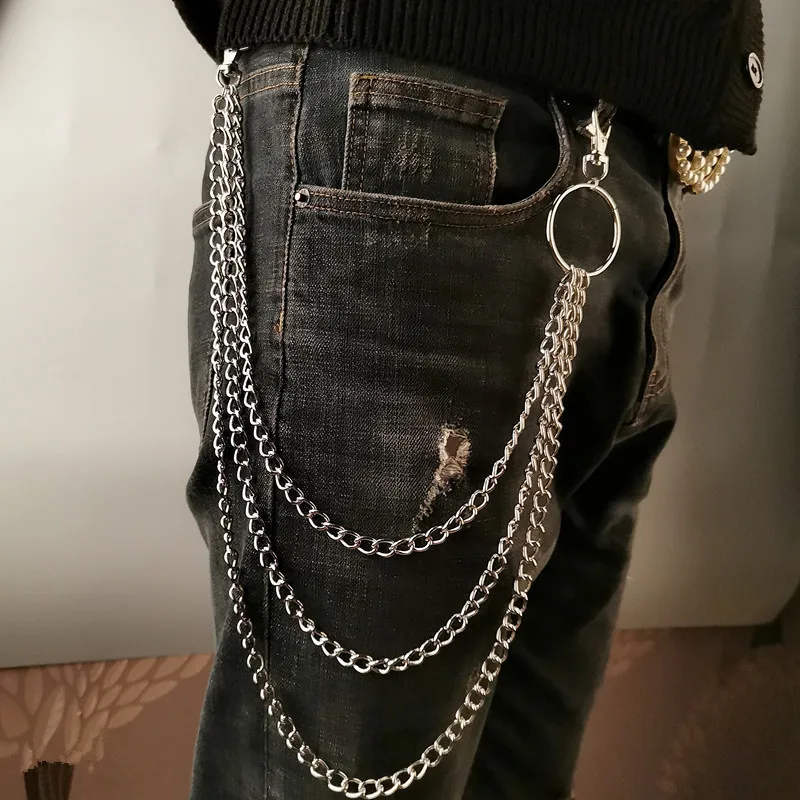 Layer Metal Belt Chain Punk Ho - Phone Accessories Men review and price