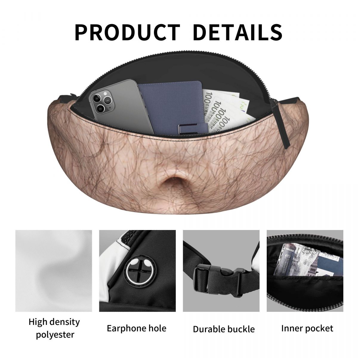 Beer Fat Belly Fanny Pack Men  - Phone Accessories Men review and price