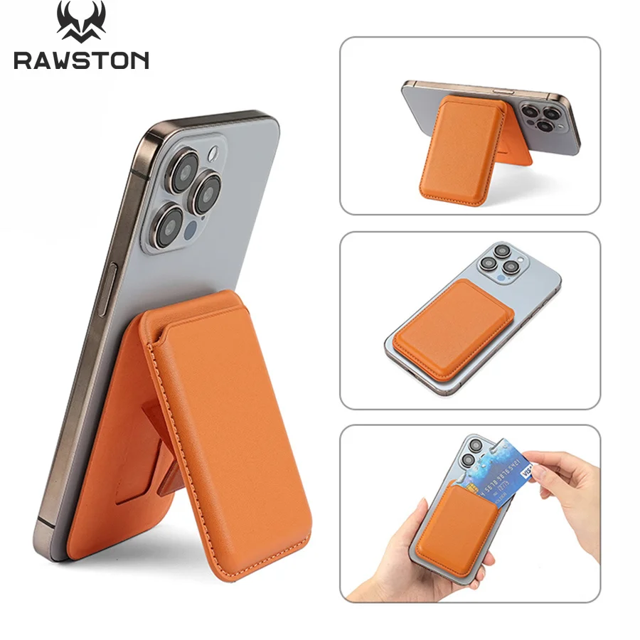 Kickstand Magnetic Leather Wal - Phone Accessories And Gadget review and price