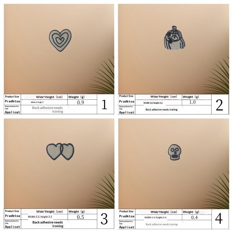 1Set Heart Cat Skull Birds Emb - Phone Accessories Diy review and price