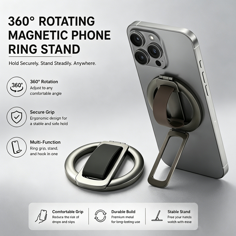 360° Rotation Magnetic Phone R - Pop Socket Grip review and price