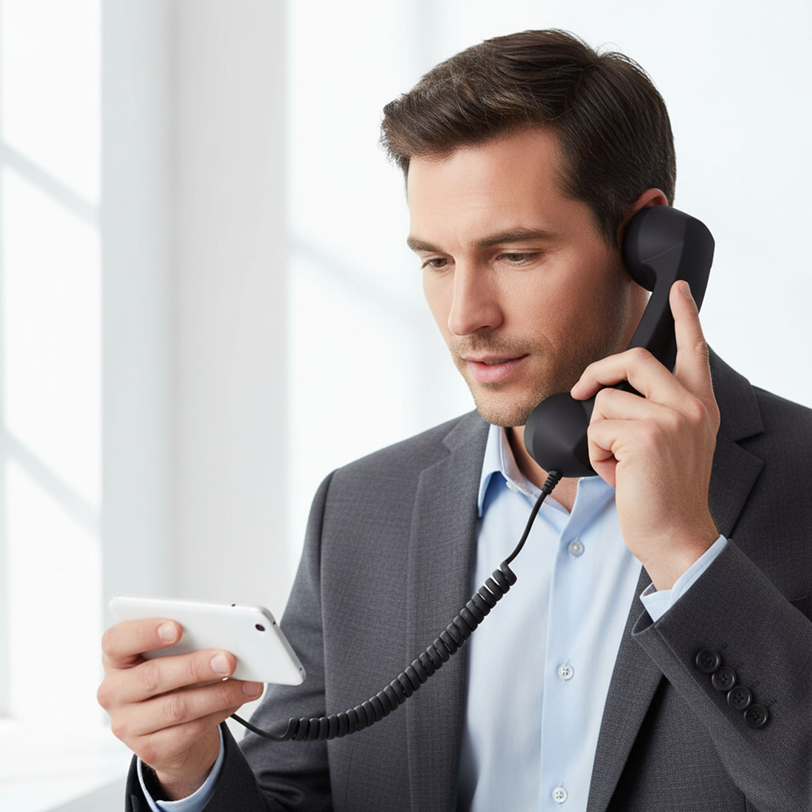 Retro Phone Handset Ergonomics - Retro Handset Phone review and price