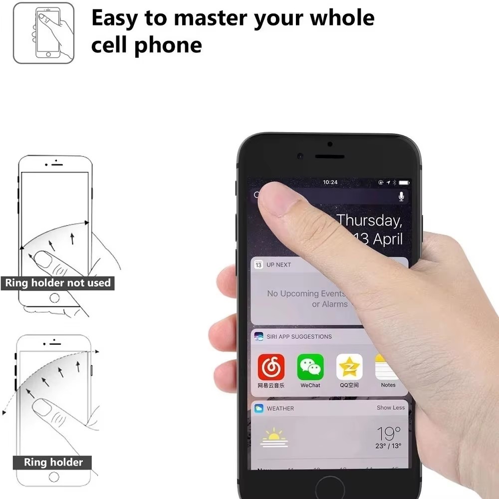 Finger Ring Mobile Phone Holde - Phone Accessories And Electronics review and price