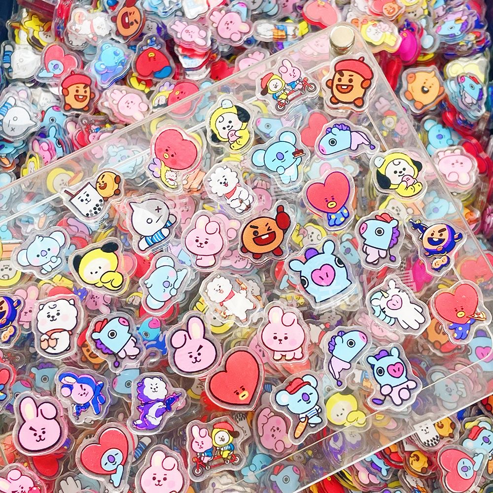BT21 2cm exquisite acrylic she - Phone Accessories Diy review and price