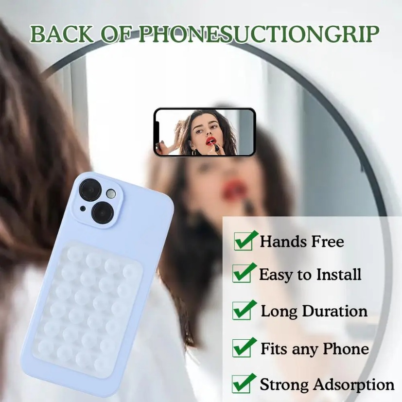 Silicone Suction Phone Holder  - Quirky Phone Accessories review and price