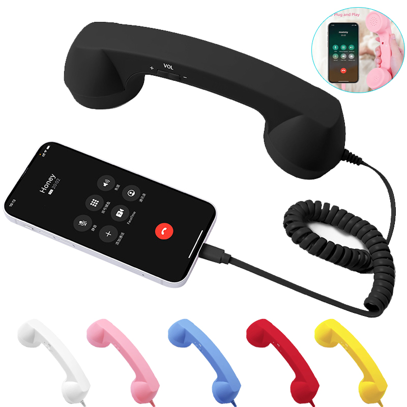 Retro Phone Handset Type-C Tel - Retro Handset Phone review and price