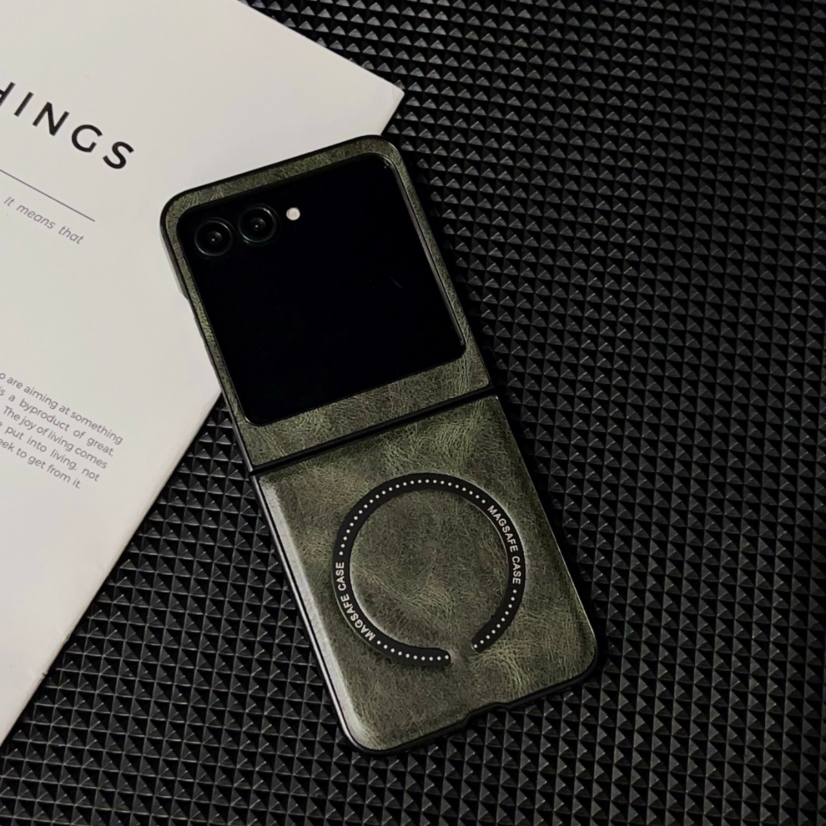 Retro Plain Vegan Leather Magn - Retro Handset Phone review and price