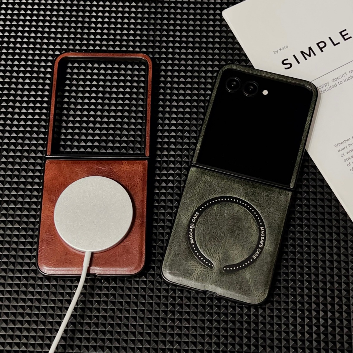 Retro Plain Vegan Leather Magn - Retro Handset Phone review and price