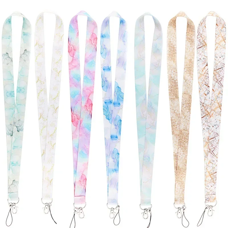 Marble Printing Neck Strap Key - Neck Hanging Phone Holder review and price