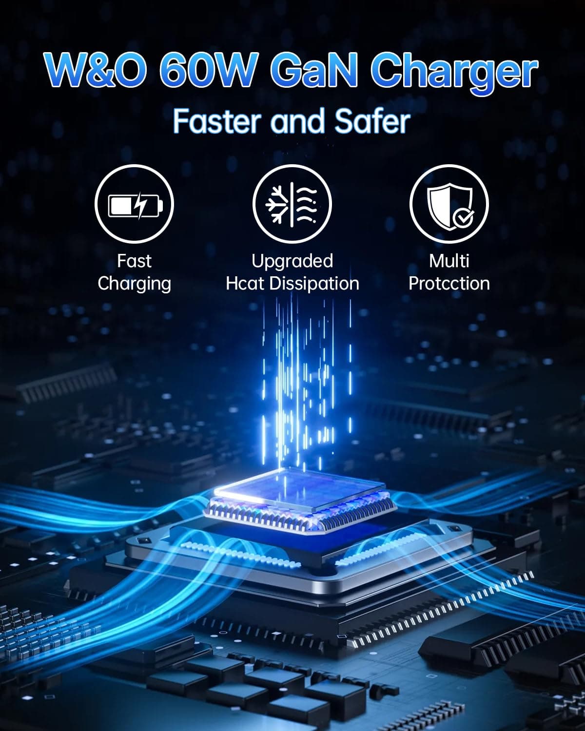W & O 60W GAN Fast Charger for - Phone Accessories Wholesale review and price