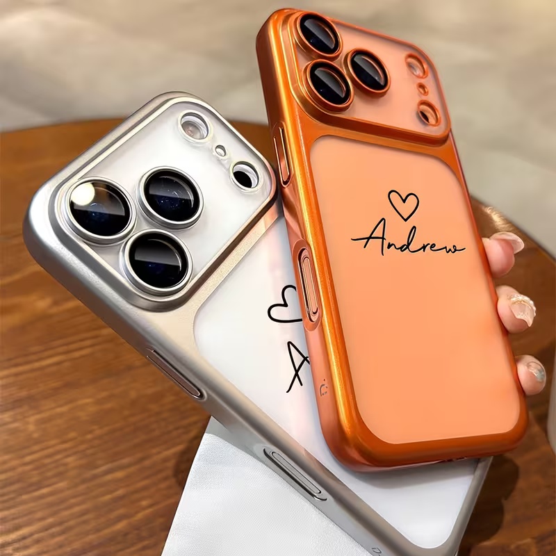 Custom DIY Name&Heart Plating  - Phone Accessories Names review and price