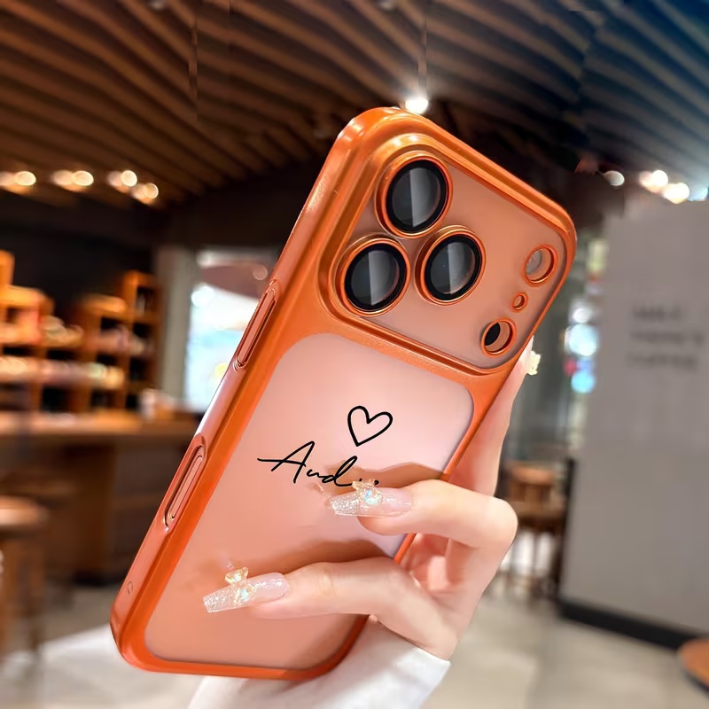 Custom DIY Name&Heart Plating  - Phone Accessories Names review and price