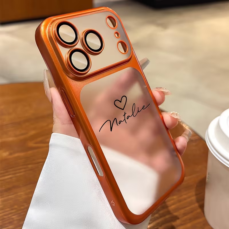 Custom DIY Name&Heart Plating  - Phone Accessories Names review and price