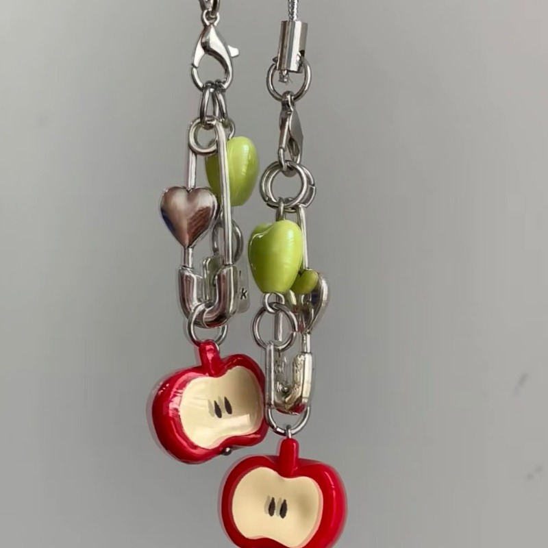 Fashion Fruit Phone Chain Keyc - Phone Accessories Red review and price