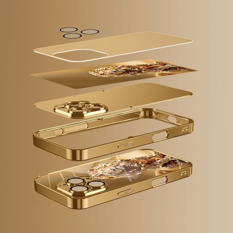 Crystal Gold Lion Pattern Gold - Phone Accessories Wholesale review and price