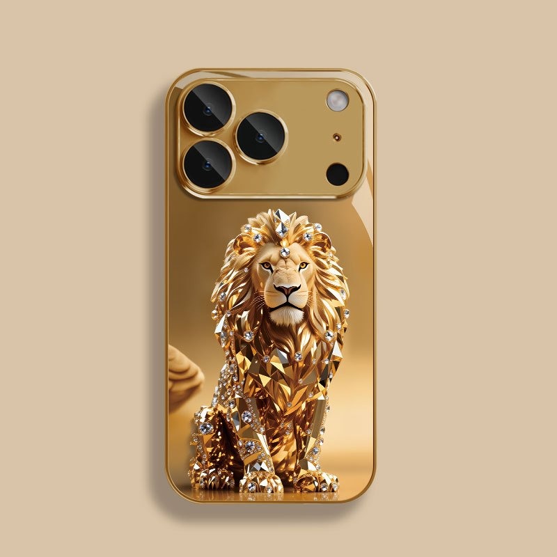 Crystal Gold Lion Pattern Gold - Phone Accessories Wholesale review and price