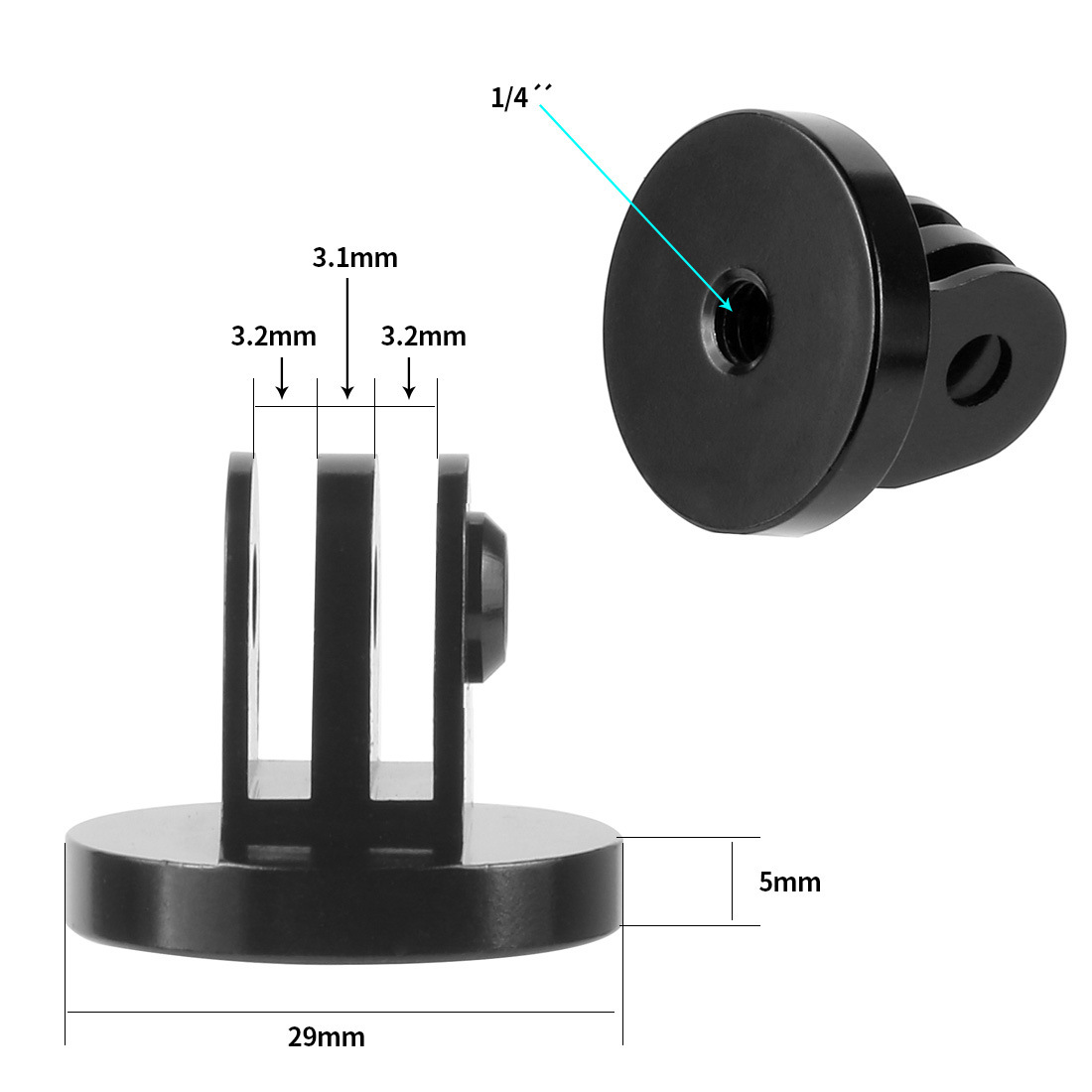 For Gopro Tripod Mount Adapter - Selfie Stick Tripod review and price